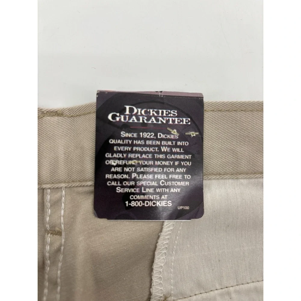 Dickies Cargo Shorts Mens Khaki Tan Twill Relaxed Fit Workwear Outdoor 30 NWT
